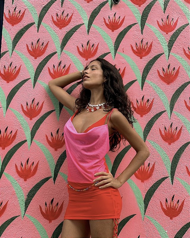 Vestido Curto Teresa Degradê