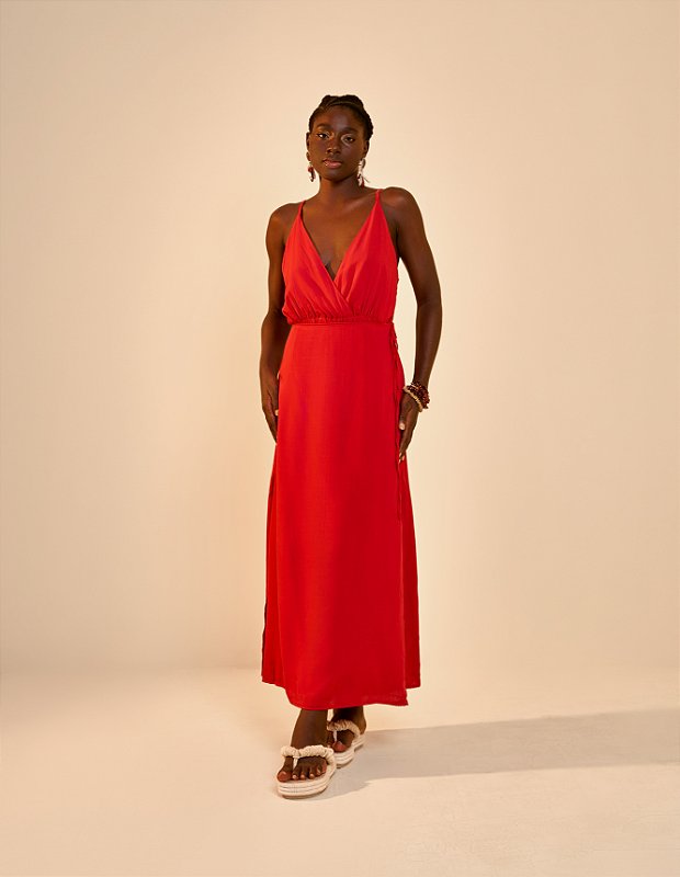 Vestido Iracema Vermelho