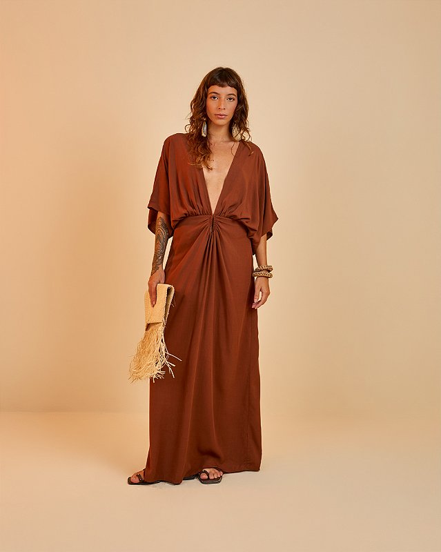 Vestido Eloíse Chocolate