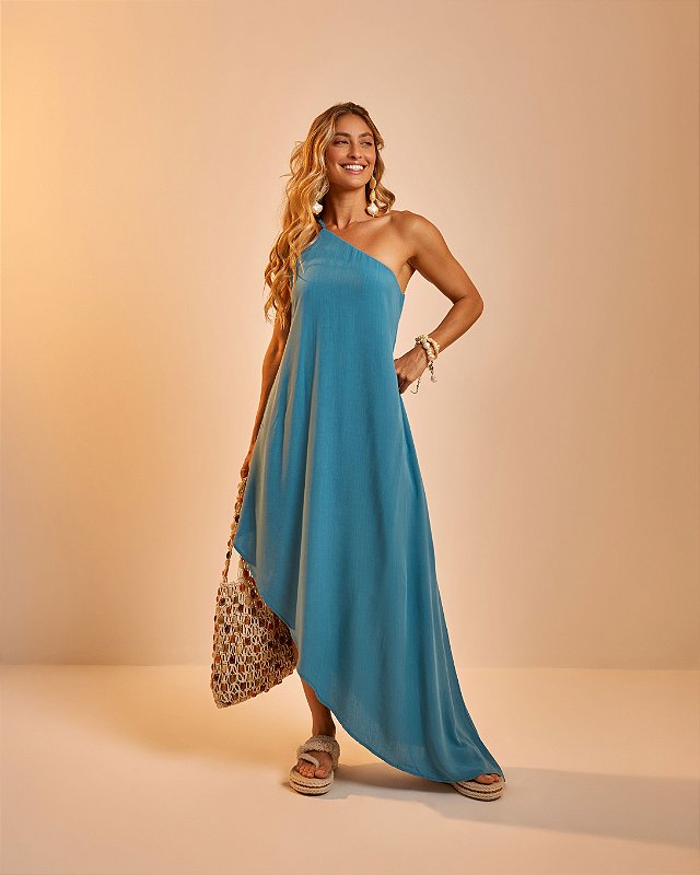 Vestido Maíra Azul Denim