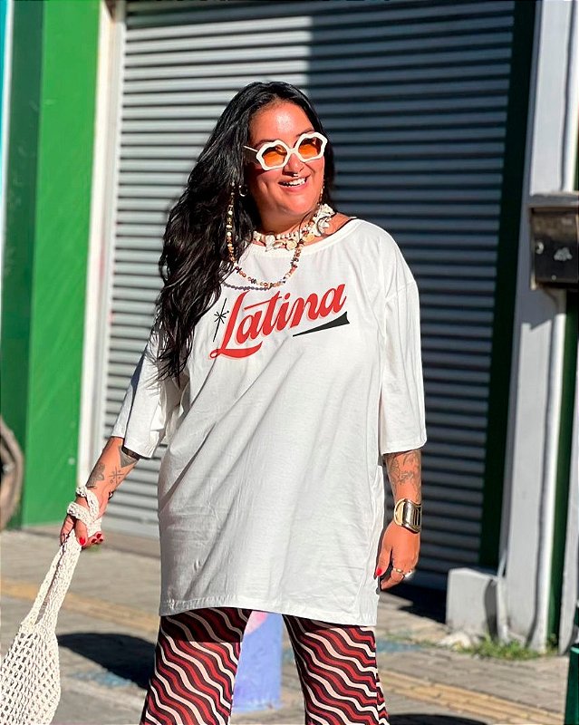 T-Shirt Latina Off White