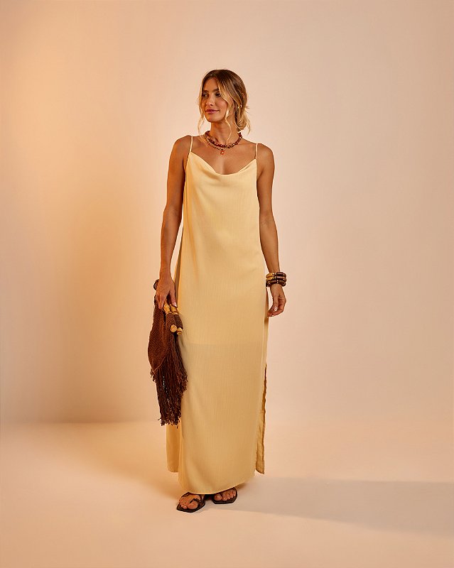Vestido Cropped Iza Manteiga
