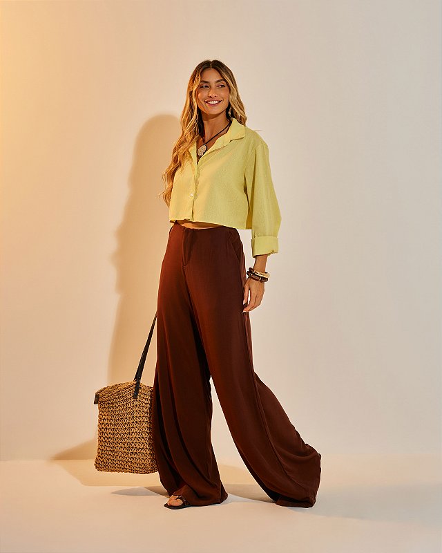 Calça Odete Café