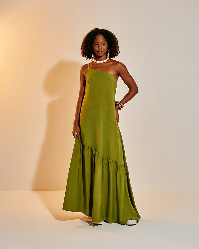 Vestido Longo Buena Abacate