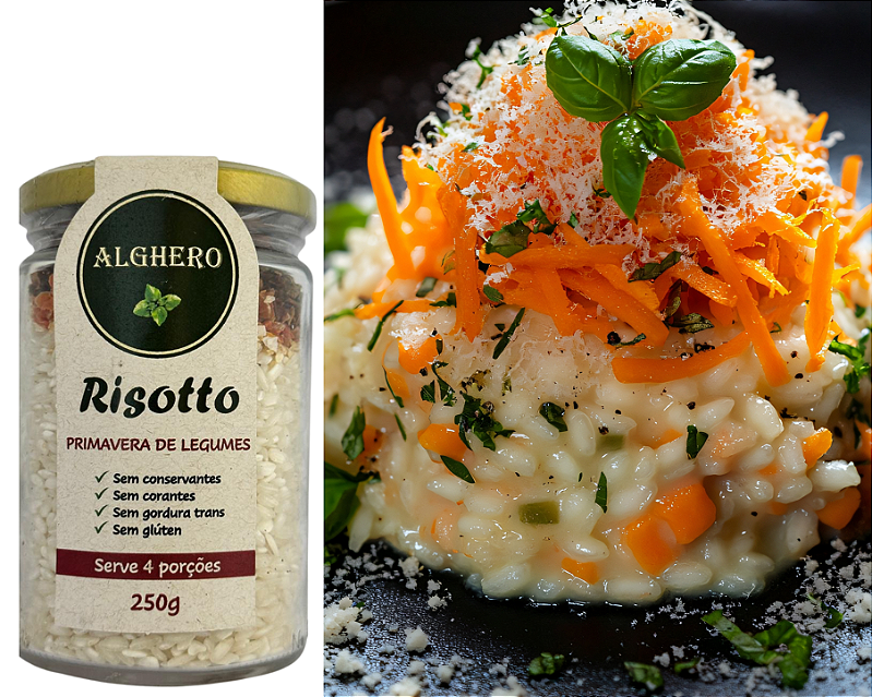 Risotto Primavera de Legumes