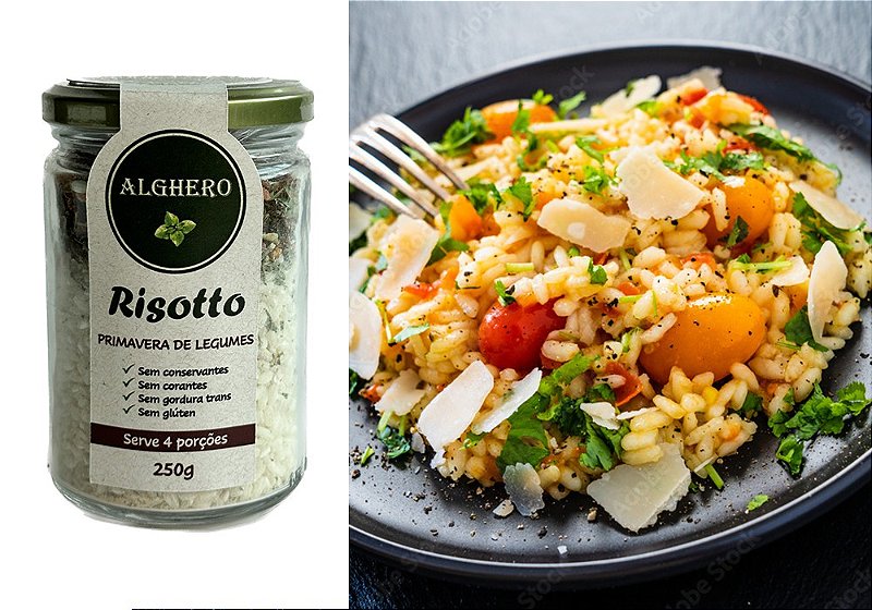 Risotto Primavera de Legumes