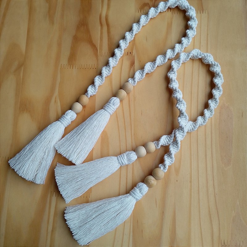 Prendedor de cortina tassel