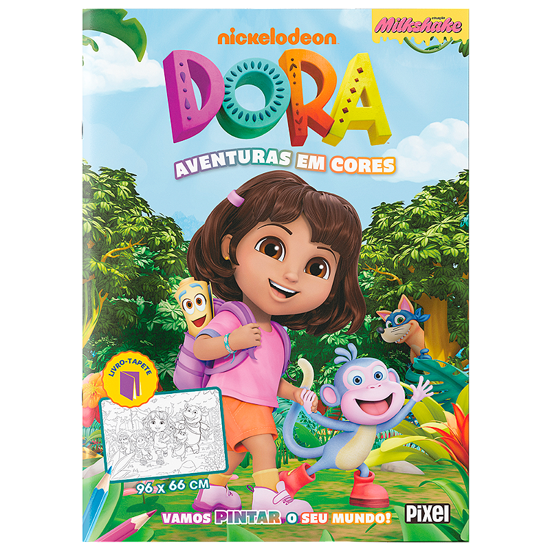 dora Livro-tapete: Dora, a aventureira - Loja Editora Pixel - Editora
