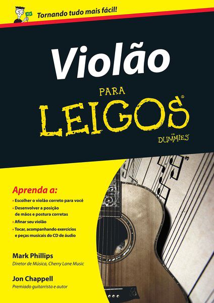 Violão Para Leigos - Livro Com CD De Áudio 9788576086055 - SBS