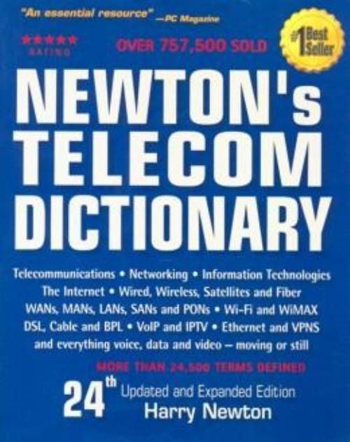 Newton's Dictionary 24Th Edition Livraria Internacional SBS