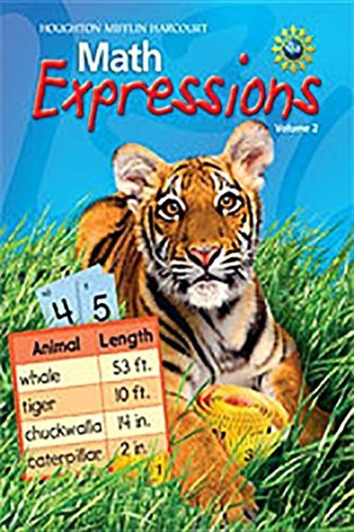 Math Expressions Grade 2 Volume 2 Student Activity Book Consumable