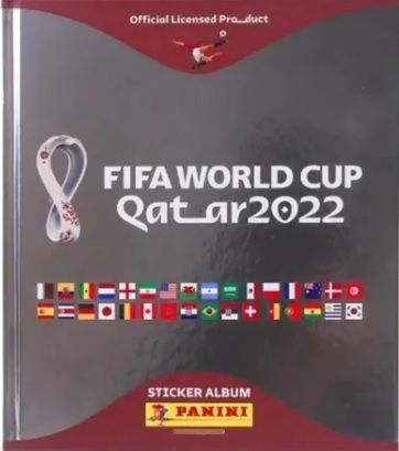 Álbum Capa Dura Copa Do Mundo Qatar 2022