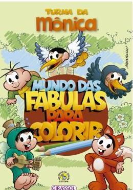 Revista de Colorir Turma da Monica