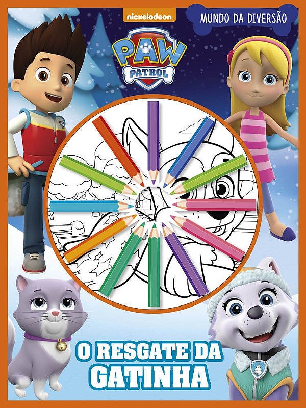 Colorindo DESENHO DA PATRULHA CANINA CHASE PAW PATROL DESENHOS PARA COLORIR  Cartoon para criança 