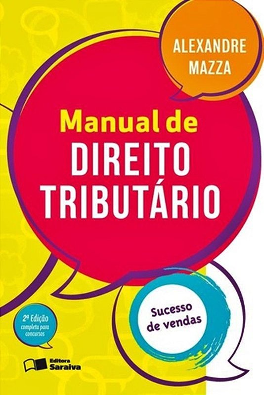 Manual De Direito Tributário 2ª Edição Livraria Internacional Sbs 5456