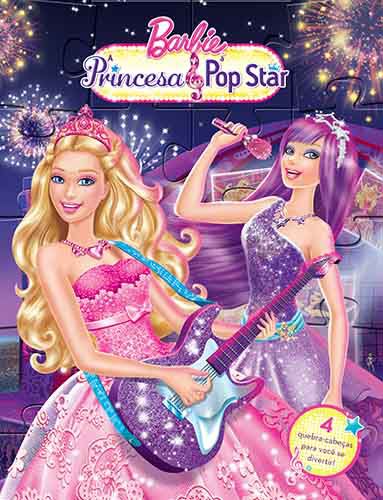 Barbie Escola de Princesas - Livro de Pintar com Atividades - Livro - WOOK