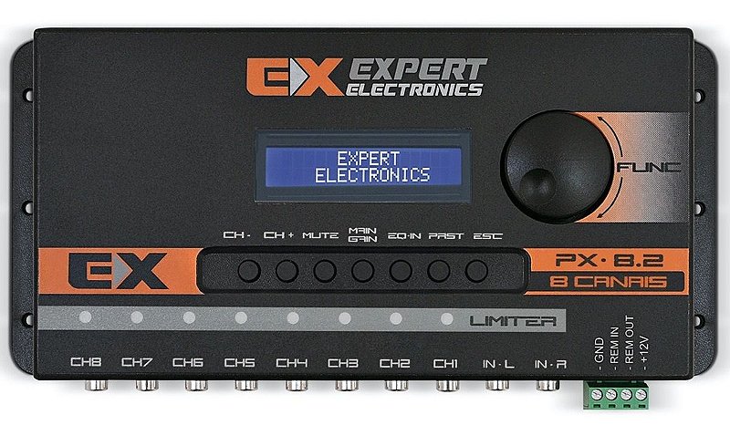 Processador de Audio PX8.2 - Expert - Auto Equip