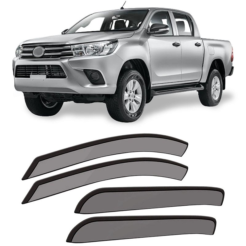 Defletor de Chuva Hilux Cabine Dupla 05 a 14 4P 27003 - TG Poli