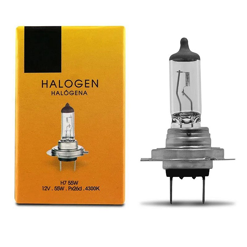Lâmpadas Halógenas Code Encaixe H7 Potência 70W 24V 4300K Base