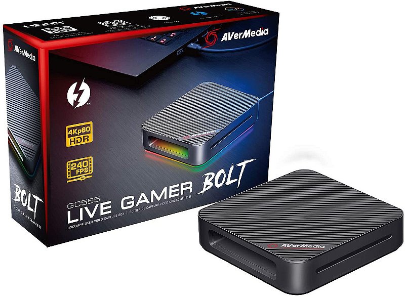 その他 AVerMeda Live Gamer BOLT GC555 PLACA DE CAPTURA AVERMEDIA LIVE GAMER BOLT THUNDERBOLT 3 4K HDR