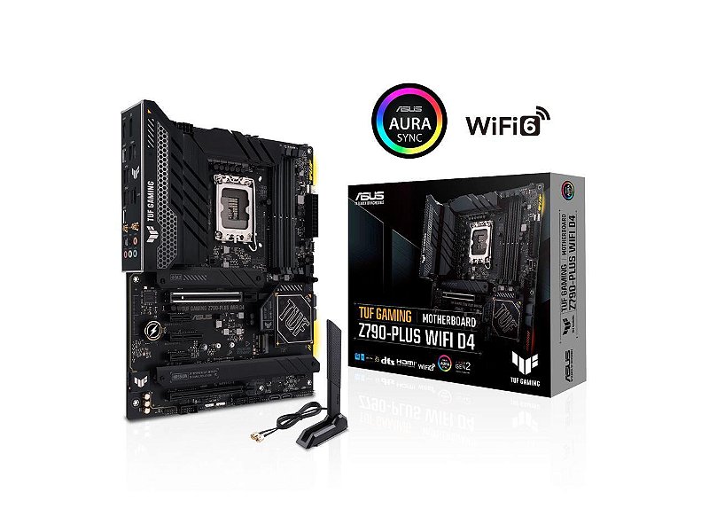 PLACA MAE ASUS TUF GAMING Z790-PLUS WIFI D4 PCI-E 5.0 DDR4 USB3.2
