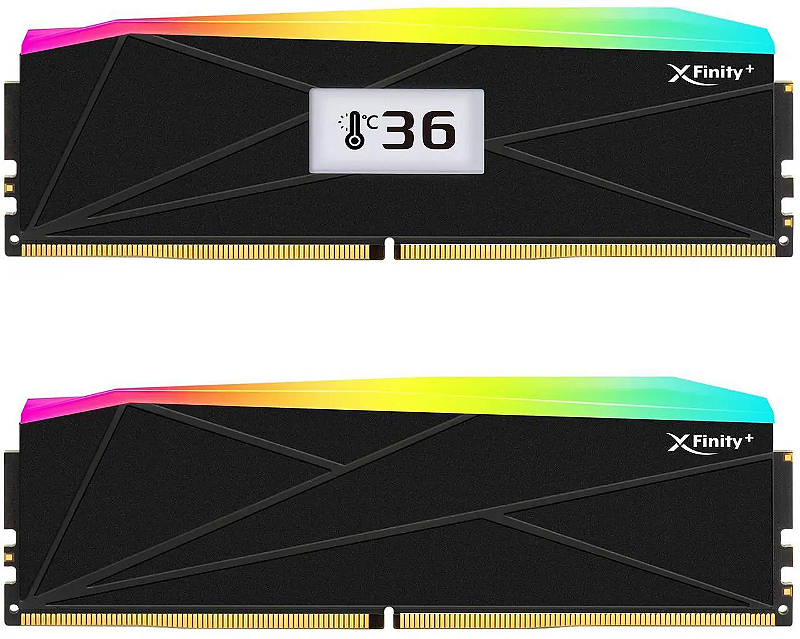 V-Color DDR5-6000 メモリ 64GB(32GB×2) MEMORIA V-COLOR OLED XFINITY+ DDR5 64GB 2x32GB 8000MHZ AMD EXPO