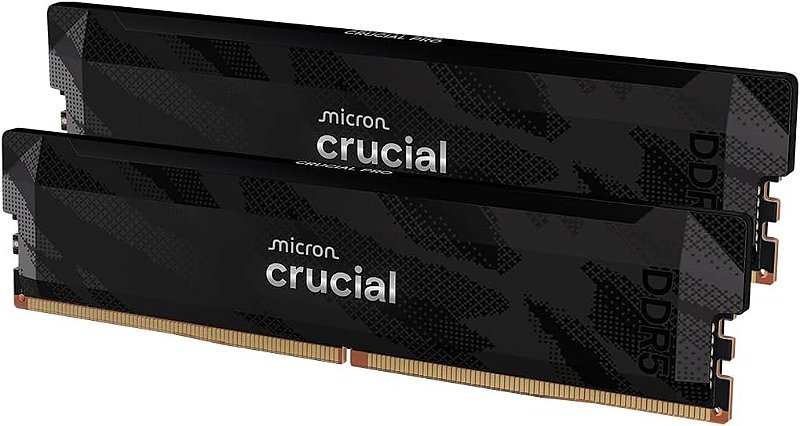 MEMORIA CRUCIAL PRO INTEL XMP 3.0 E AMD EXPO SDRAM DDR5 6400MHZ
