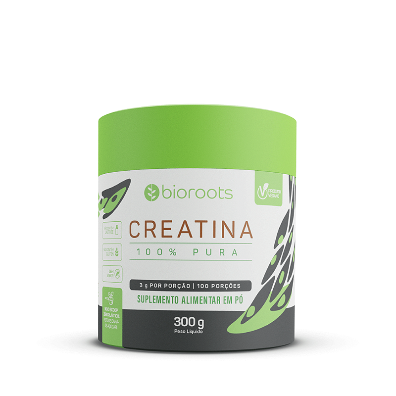 Bioroots Creatina 100% Pure 300g - NV Beauty Shop
