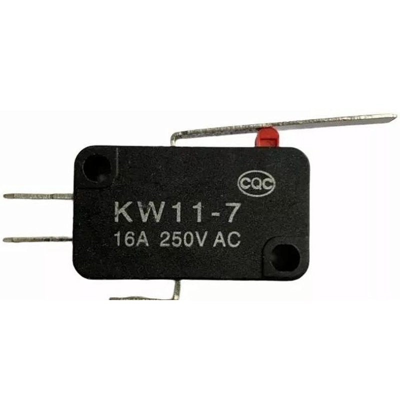 CHAVE MICRO SWITCH KW11-7-3 2T 16A 250VCA HASTE 27MM CQC - RS