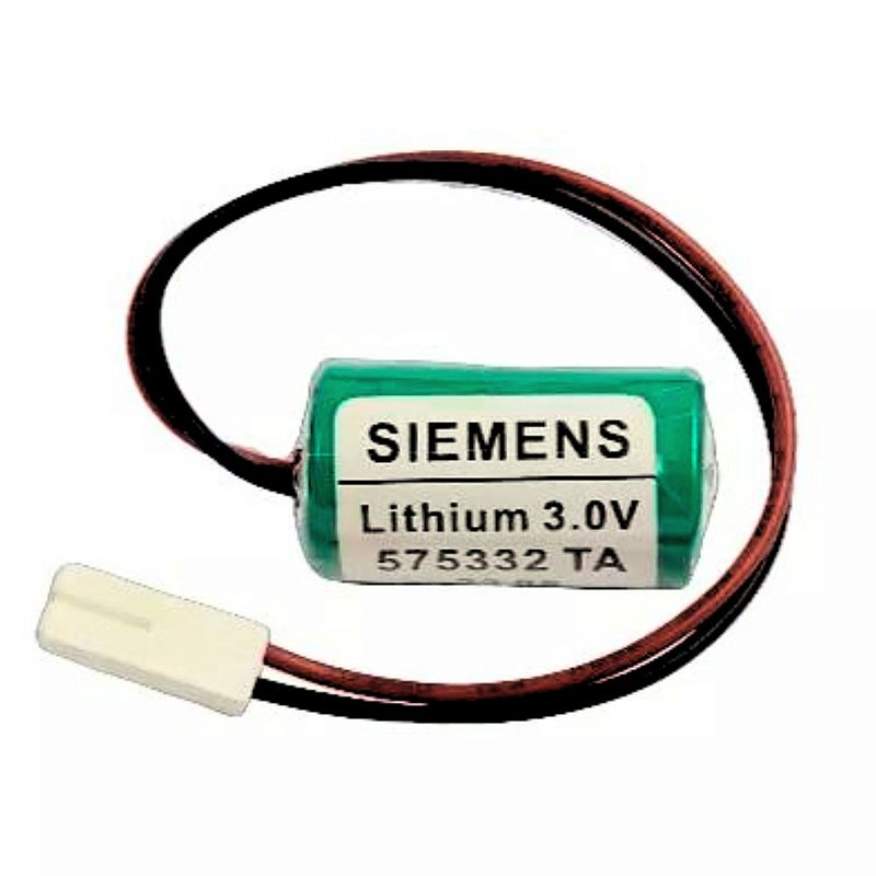 BATERIA CNC SIEMENS 575332TA 3V MADE IN GERMANY IMEDIATO - RS