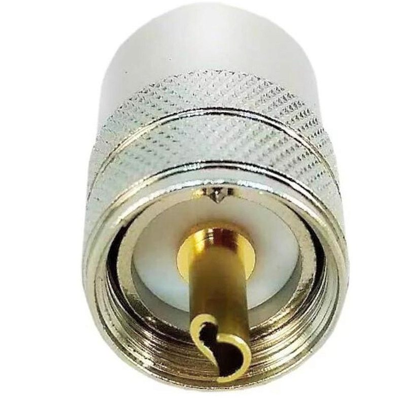UHF PL-259 Male Connector For RF Coaxial Cable | M&P - Foto 5