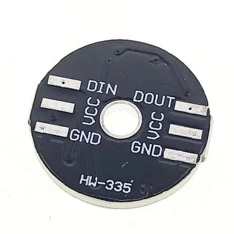 MÓDULO LED RGB 5050 ENDEREÇÁVEL 3 Bits WS2812 - RS COMPONENTES ELETRÔNICOS