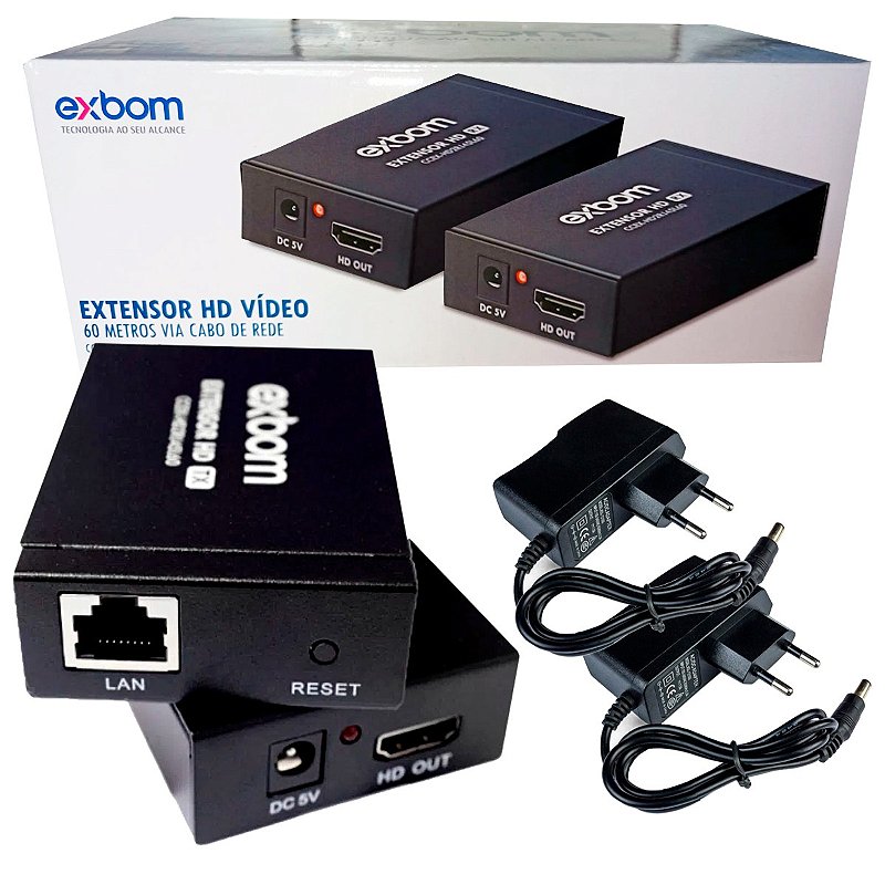 Extensor HDMI 4K 60M por UTP Categoria 6/7