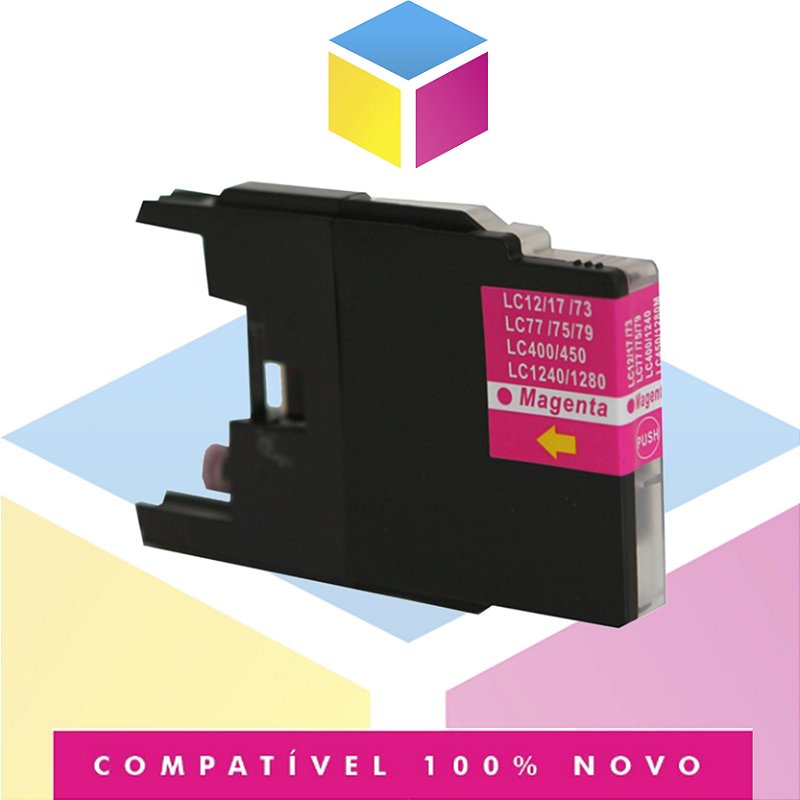 Vhbw Cartucho De Tinta Paquete De 4 Refill Leer Multicolor Compatible Con Brother DCP-J715W, DCP-J715, MFC-250 Impresora, CISS (Compatible