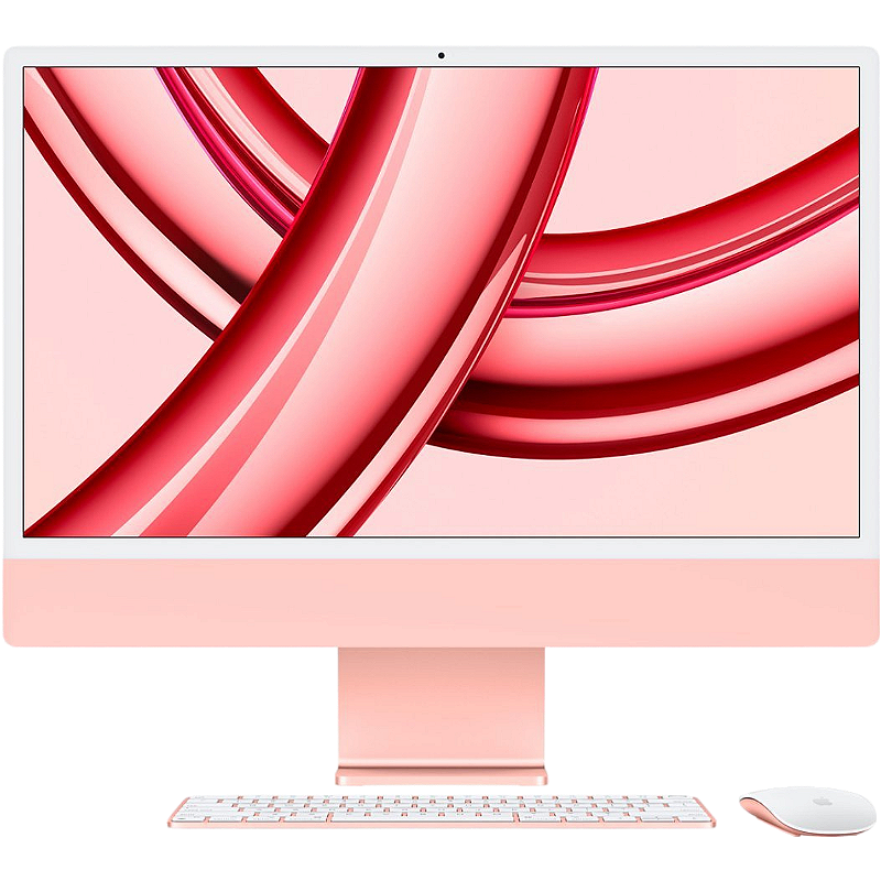 美品】Apple iMac 24inch Pink テンキー付きキーボード - メルカリ