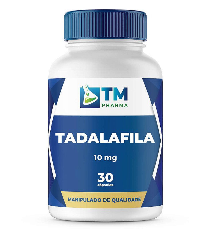 Tadalafila 10mg 30 Cáps - Desempenho e Potência - TM Pharma - Farmácia ...