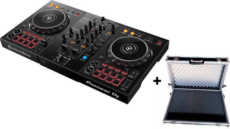 DDJ-400 18年製 Controlador Pioneer DDJ 400 com RekordBox + Case Para Transporte