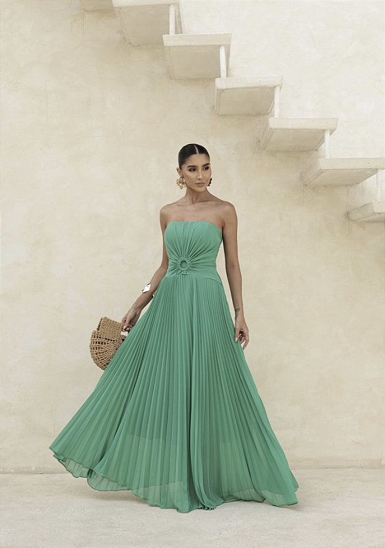 Vestido Longo Tomara que caia Atenas