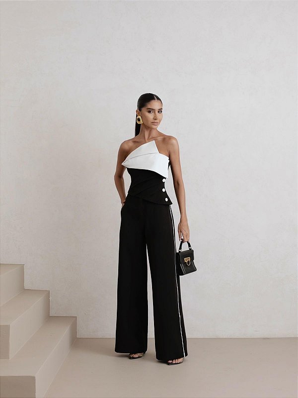 Conjunto Alfaiataria Preto Berna