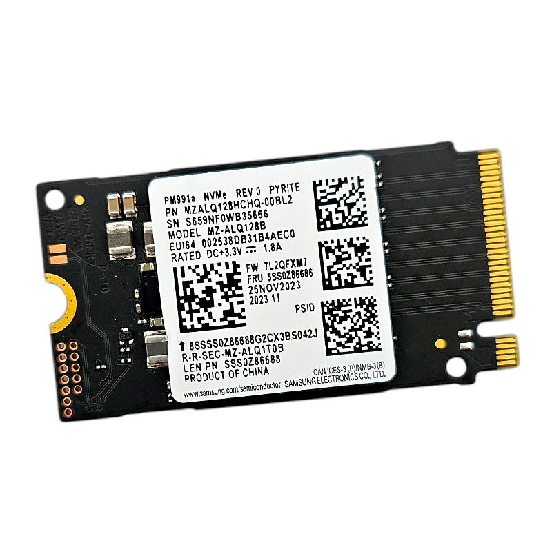 SSD NVMe M.2 2242 Samsung 128GB PCIe Gen 3.0 x4 MZ-ALQ128B - Loja