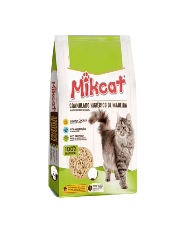 Granulado Higiênico Mikcat 15kg - Pet Delivery