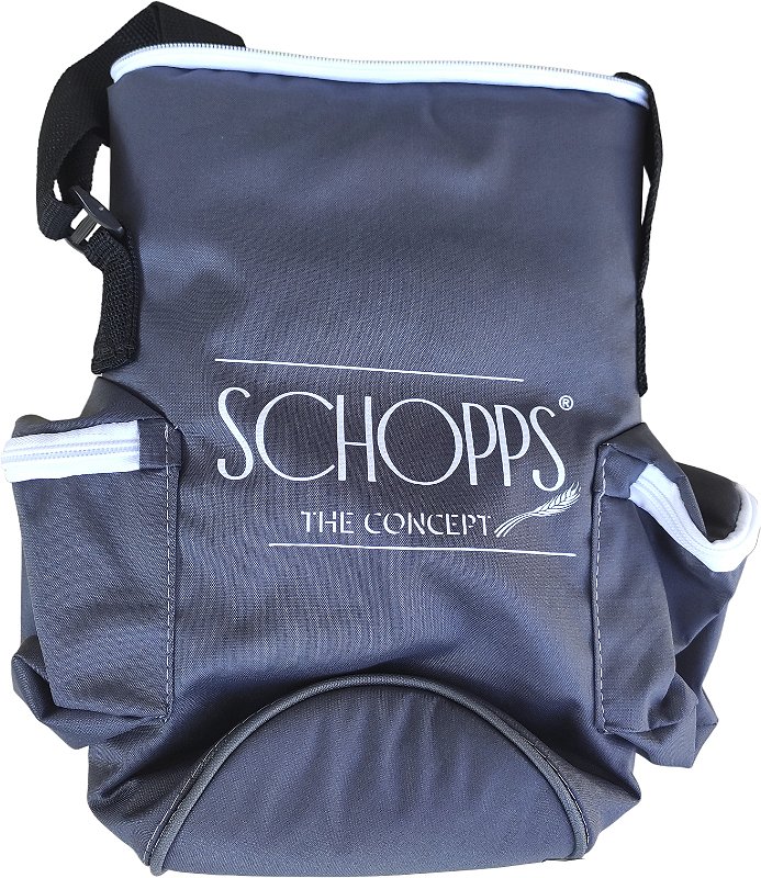 Bolsa Térmica para Chopeira Portátil Schopps Cinza - 5 litros
