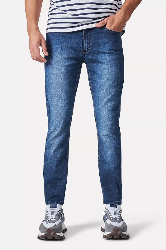 RESERVA CALÇA JEANS SKINNY ÁGUAS DE GOIAS INDIGO MELEVALOGO