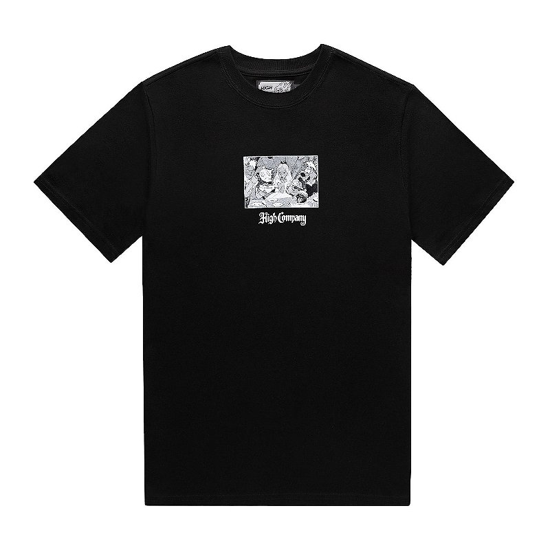 HIGH ALICE FRONT TEE - MELEVALOGO