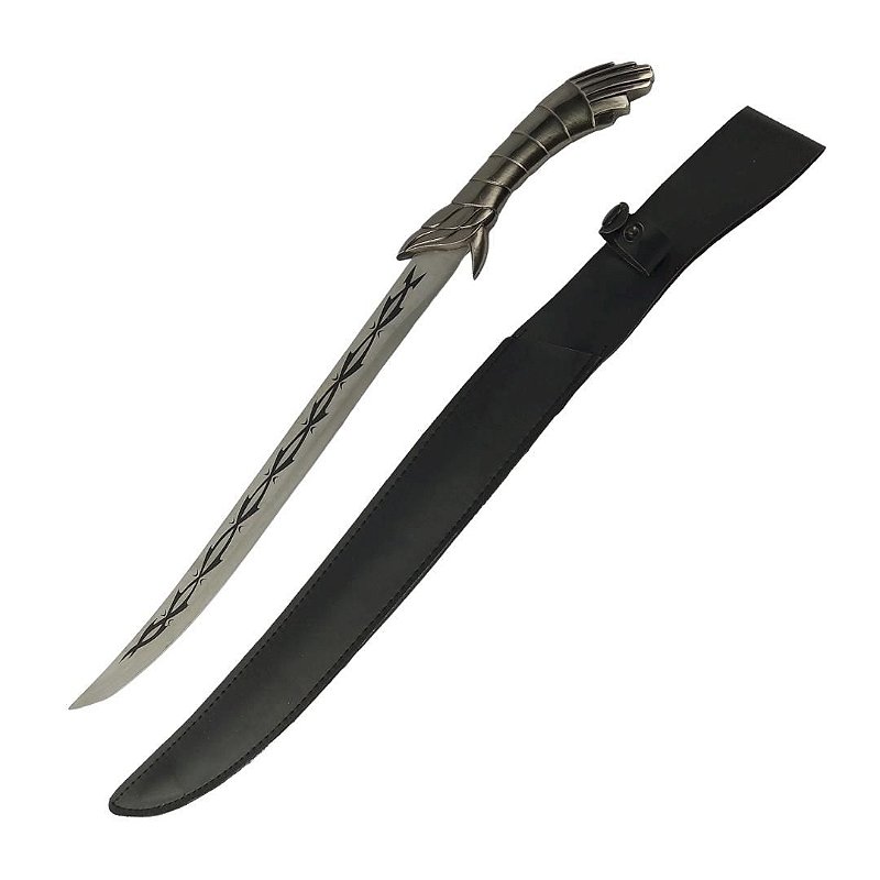Espada Medieval Altair Com Lamina Desenhada - Tenda Medieval