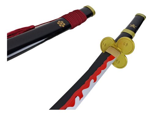 Katana Roronoa Zoro Sandai Kitetsu One Piece - Réplica para