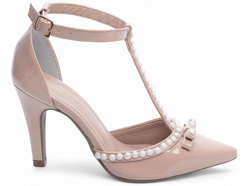 Sapato Scarpin Rose Salto Alto Fino Torricella AVS 66058B
