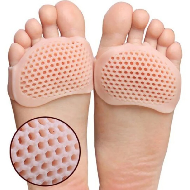 Palmilha de Silicone Zinnwaldite para Conforto do Metatarso e Plantar
