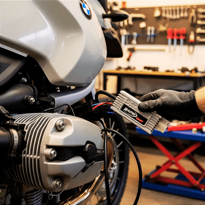 Módulo Eletrônico de Potência Rapid Bike Easy Plug and Play para Motos BMW