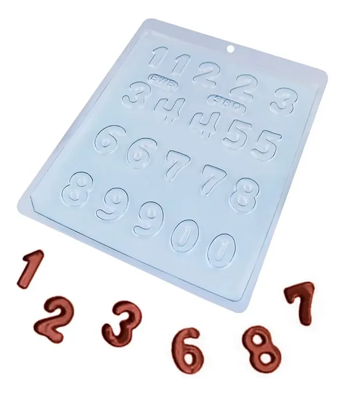 Forma Numular FORMA SIMPLES TRAD NUMEROS UND - Ângulo Embalagens